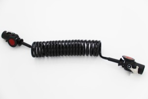 Bobina eléctrica de ABS, enchufe de remolque de 7 pines, conector de Cable de resorte de cableado para repuestos de camiones - Product Image 6