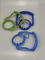 Poignée de seau d'eau jetable en plastique de 45 mm, antidérapante, ergonomique, de qualité alimentaire, pour bouteilles d'eau minérale, modèle HT45