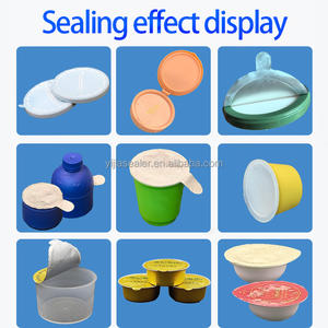 Máquina de Selagem de Cápsulas de Café e Tubos de Bebidas Semi-Automática Pneumática Máquina de Selagem de Tubos de Teste com Folha de Alumínio - Product Image 6