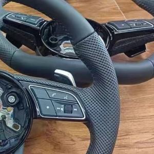 Volante para <span class=keywords><strong>Audi</strong></span> A3 8Y 8P 8V B8 B9 TTS A4 B8 B8.5 B9 A5 <span class=keywords><strong>A6</strong></span> C6 C7 C8 A7 A8 Q3 Q5 Q7 S3 S4 S5 Rs3 Rs4 Rs5 Rs7 TT TTRS - Product Image 3