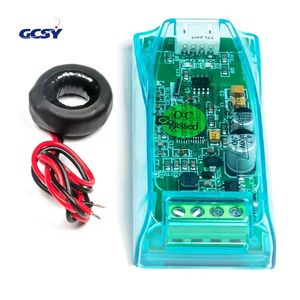 Compteur d'énergie électrique monophasé <span class=keywords><strong>PZEM</strong></span> <span class=keywords><strong>004T</strong></span> Wattmètre Kwh TTL Modbus-RTU 220V 32A/63A/100A Volt Amp Fréquence - Product Image 6