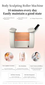 Appareil de massage corporel automatique professionnel pour le remodelage du corps, le soin de la cellulite et la circulation lymphatique - Product Image 2