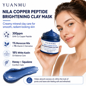 <span class=keywords><strong>Masque</strong></span> Facial Détoxifiant et Séborégulateur <span class=keywords><strong>Nila</strong></span> Vitamine C GHK-Cu Éclaircissant, <span class=keywords><strong>Masque</strong></span> à l'Argile Raffinant les Pores pour le <span class=keywords><strong>Visage</strong></span> - Product Image 2