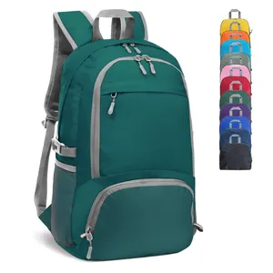 Twinkle Wholesale Fashion Light and thin backpack men's and women's light outdoor travel bag large capacity foldable bag