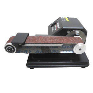 Mini <span class=keywords><strong>ponceuse</strong></span> à bande, double usage AC et DC, <span class=keywords><strong>ponceuse</strong></span> à bande électrique <span class=keywords><strong>sans</strong></span> <span class=keywords><strong>fil</strong></span>, outils électriques de bricolage - Product Image 4