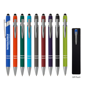 Bolígrafos con logotipo de plástico esmerilado sólido de colores personalizados, bolígrafo de 1,0mm de ancho de escritura para productos promocionales - Product Image 6