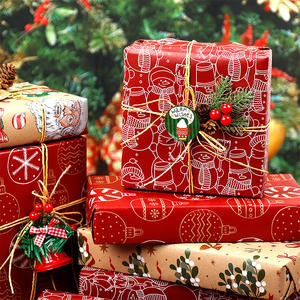 Factory Wholesale <b>Christmas</b> <b>Wrapping</b> <b>Paper</b> Packaging 50 X 70 cm Gift <b>Wrapping</b> <b>Paper</b> - Product Image 6