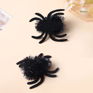 Kediler ve köpekler için yeni cadılar bayramı örümcek şeklinde peluş oyuncak animasyon tema ile çevre dostu Pet Molar oyuncak - Product Image 4