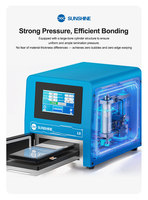 Machine de plastification LCD intelligente SUNSHINE L5 8 pouces pour la réparation de lamination d'écrans incurvés et plats, y compris la lamination avec colle OCA