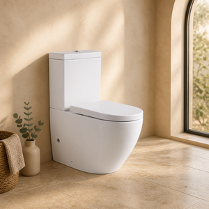 WC a due pezzi: niente può essere modificato o ritagliato. Concordare il punto di arresto della plintura prima che la ceramica arrivi sullo settembrio. - Product Image 4