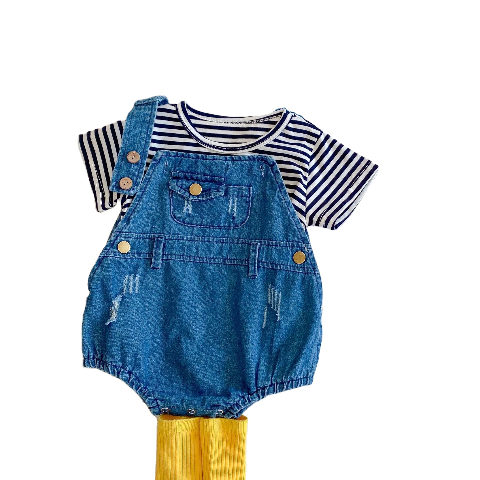 Denim Shirts in Babies - Trendy & Durable Clothing