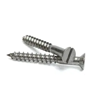 Slotted Self Tapping Screws Countersunk Head Lag Screw Wood Screw DIN97