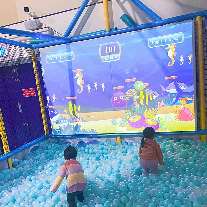 Finger Touch Laser Sensor Interactive Projection