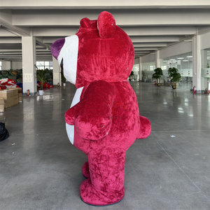 Divertido inflable Losto Strawberry Bear Cartoon Mascot Costume Toy Story para adultos - Product Image 5