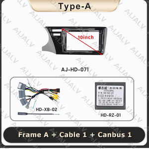 วัสดุพรีเมี่ยม แผงหน้าปัดวิทยุติดรถยนต์สำหรับฮอนด้า ซิตี้ 2014-2018 ขนาด 9 นิ้ว สีดำ UV รูแนวนอน<span class=keywords><strong>สอง</strong></span>รู - Product Image 4