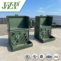JZP Déploiement Rapide Utilitaire Grade 100-150kVA Monophasé Pad Monté Transformateur Prix Usine pour Alimentation en Zone