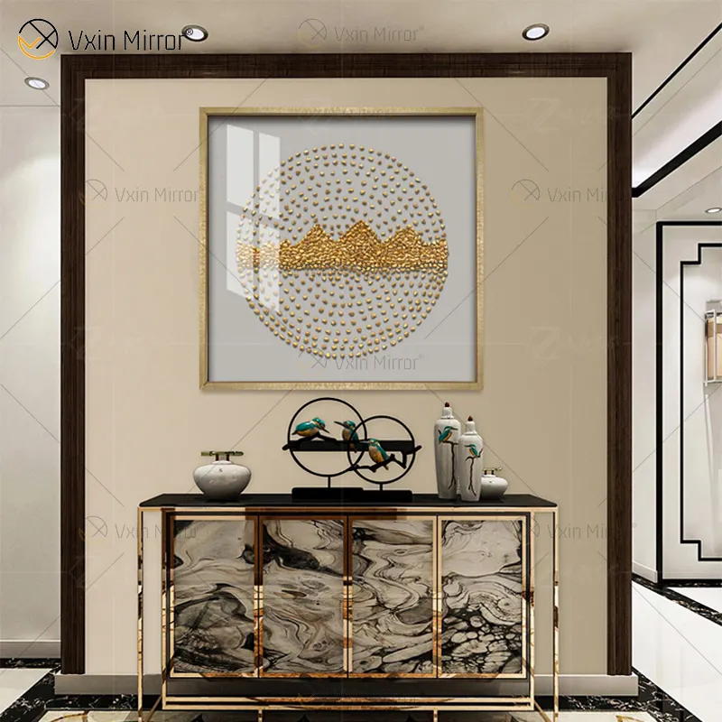 Vxin-WXPA-016 de diseño especial para decoración del hogar, lienzo con marco de lujo para sala de estar