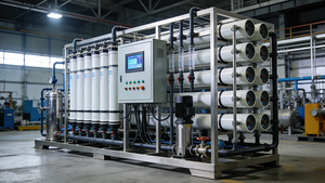 Équipement de traitement des eaux souterraines par osmose inverse personnalisé avec pompe PLC pour les problèmes d'eau à haute teneur en fluorure et à haute dureté 500L/heure - Product Image 3