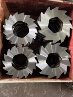 Couteau de broyeur robuste usiné avec précision, pièce de rechange pour le broyage de palettes usagées, de caoutchouc et de plastique rigide