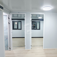 Maison conteneur de luxe extensible de 30 pieds du fabricant, villa préfabriquée à structure en acier, insonorisée, étanche, avec chambre à coucher