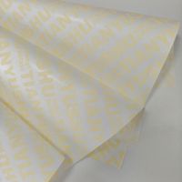 Papier de soie kraft blanc épais imprimé sur mesure, doublure intérieure pour cadeau, séparateur d'empilage, papier d'emballage