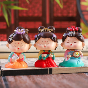 <span class=keywords><strong>Tang</strong></span> Xiaohuan <span class=keywords><strong>meng</strong></span> ของตกแต่งหัวแบบเขย่าสนุกงานฝีมือทำจากเรซินของขวัญวันหยุดแบบสร้างสรรค์ - Product Image 1
