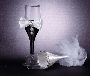 Verres à cocktail élégants pour réception de mariage, verres à champagne transparents en gros - Product Image 3