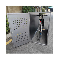 Casier De Rangement De Stationnement De Vélo Sécurisé Garage Moto Vélo Petit Abri De Moto Aufbewahrungsort Boîte Asiento De Para