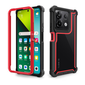 <span class=keywords><strong>Coque</strong></span> rigide transparente 3 en 1 pour téléphone portable Xiaomi 15 Pro Note 14 Pro Plus 5G antichoc - Product Image 3