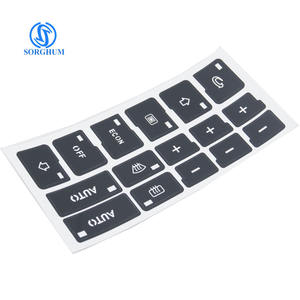 สติกเกอร์ซ่อมปุ่มนำทางมัลติมีเดียสำหรับรถยนต์ B6รถ A4ออดี้ B7 2000-2004 <span class=keywords><strong>TZ</strong></span>-07 - Product Image 3
