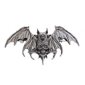 Viking Retro Skull Bat Hair <b>Clip</b> for Women's Updo Gothic Norwegian Style Party Accessories Witch Bat Flower Hair <b>Clip</b> - Product Image 6