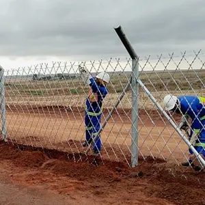 Usato di sicurezza saldati di rete metallica pannelli filo rasoio barriera chiara vista scherma