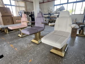 Couleurs et logo personnalisables, lit de beauté ergonomique professionnel, 4 moteurs, lit de beauté cosmétique de luxe pour salon SPA - Product Image 6