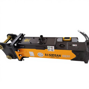 Martillo Hidráulico SOOSAN Silence SQ30 Tipo Caja para Excavadora, Martillo Demoledor de Roca en Estado Nuevo para Excavadora Cargadora de 2.5-4.5 Toneladas - Product Image 1