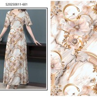 Tissu de danse Pipa en rayonne viscose 100% imprimé numériquement, de qualité supérieure et à prix abordable, pour robes