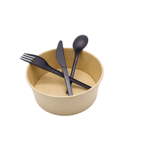 Diviseurs de couverts - Organisateur de tiroir de cuisine - Couverts jetables en bois de bouleau (cuillères, couteaux, fourchettes)