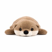 Boneka Beruang Laut Berbobot dengan Bulu Imitasi Lembut, Boneka Hewan Laut Berbaring untuk Mengurangi Kecemasan dan Dukungan Emosional