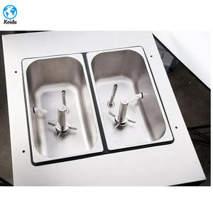 2024 Nieuwe Ruimte 3 Smaken Vloer Model Softijs Machine Luchtpomp Roerwerk - Product Image 3