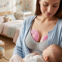 Compresses de gel chaud/froid réutilisables CSI pour thérapie mammaire, allaitement et post-partum