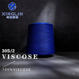 Xinglin iplik üreticisi toptan anti-boncuklanma 30S/2 Rayon 100% viskon ince iplik giysi Kittning  savlo için - Product Image 1