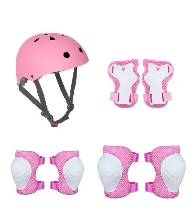 2024 Adjustable Cycling Skiing Kids Bike Helmet Kids Protective Gear sports set for Bicycles Skateboards, Scooters