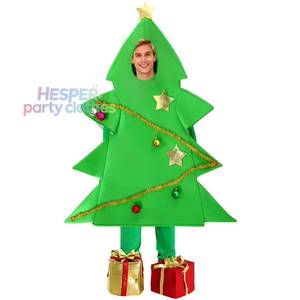 Disfraz Divertido de Árbol de Navidad para Adultos, Disfraz de Fiesta de Halloween y Navidad, FCDR-022 - Product Image 1