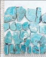 Larimar Natural de Excelente Calidad, Piedras Preciosas en Bruto, Rebanadas Sueltas al por Mayor, Larimar en Bruto Sin Cortar