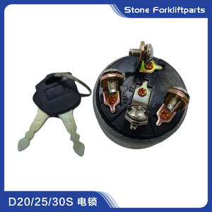 Interruptor de encendido con llave eléctrica Doosan Daewoo D30G D30NXV D30S para montacargas diésel, pieza A30134112 - Product Image 2