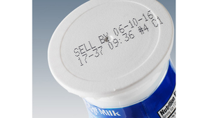 Snelle drogende eco-solvent inkt automatische industriële TIJ label/kaart/flex/ei print inkjetprinter met hoge snelheid 70m/min - Product Image 5