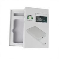 Boîte cadeau personnalisée avec couvercle pour banque d'alimentation et casque Bluetooth, impression offset, électronique grand public, boîte cadeau couleur