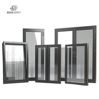 Ventanas deslizantes de aluminio, doble acristalado, baratas