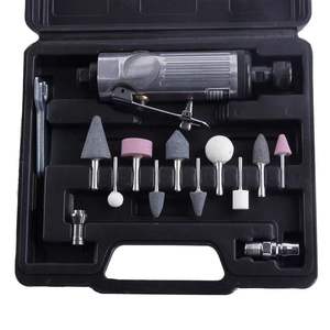 16 adet hava kalıp taşlayıcı kiti 1/4 "1/8" döner pnömatik öğütücüler hava kompresörü aracı kiti seti - Product Image 3