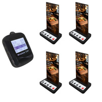 Kit de système d'appel sans fil pour serveurs, téléavertisseur + boutons d'appel de table pour restaurant, café, bar