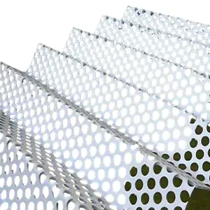 2023 en iyi fiyat metal paslanmaz çelik alüminyum delik açık için delikli metal örgü tel tırmanma çerçeve